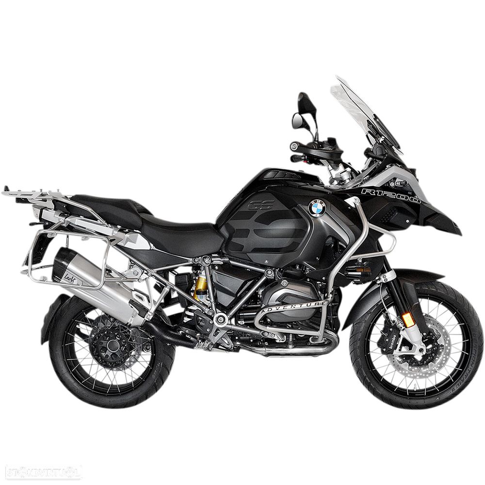 ponteira escape leovince bmw r 1200 / 1250 gs - 15301t - 1