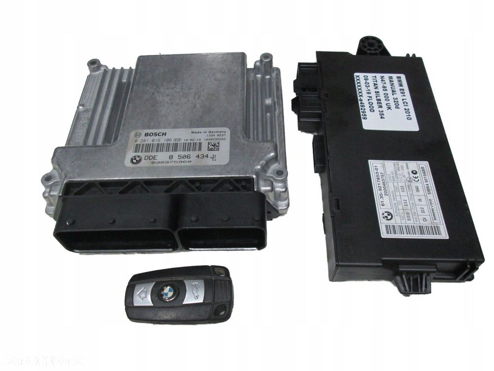 BMW E90 E87 KOMPUTER STEROWNIK SILNIKA 8506434 N47 - 1