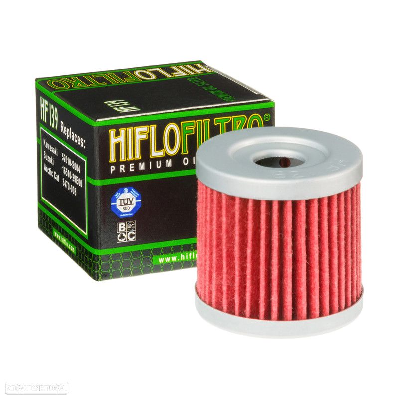 hf139 filtro oleo hiflofiltro - 1