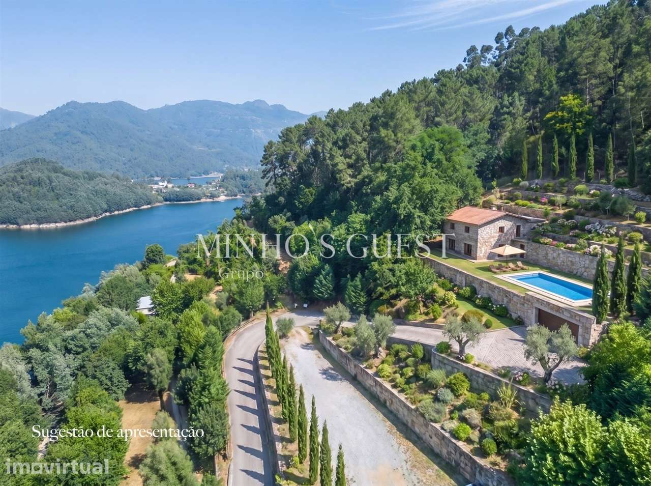 Moradia Rústica V3 (250m2) c/ vista rio - Caniçada, Gerês - Grande imagem: 2/22