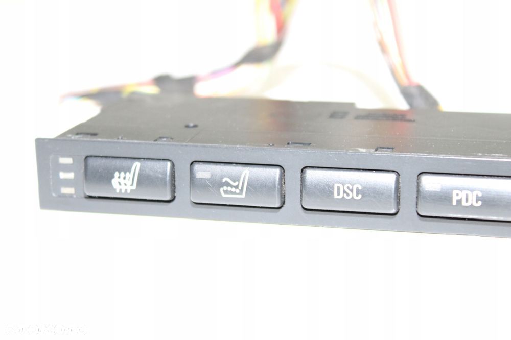 BMW E39 E38 PANEL STEROWANIA MASAŻ FOTELI PODGRZEWANIE 8380326 + WIĄZKA - 2