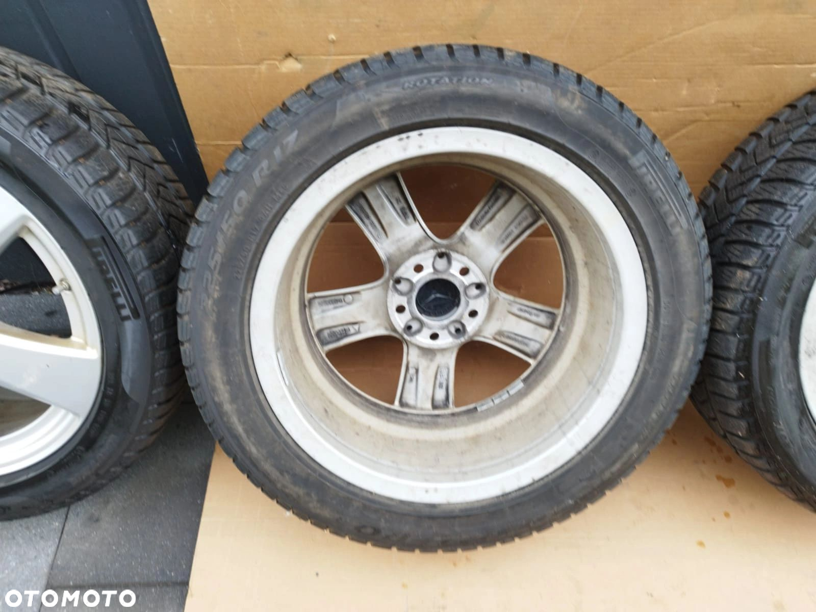 KOŁA ZIMOWE OPONY ZIMA 17 PIRELLI 225/50 R17 MERCEDES W205 C-KLASA - 8