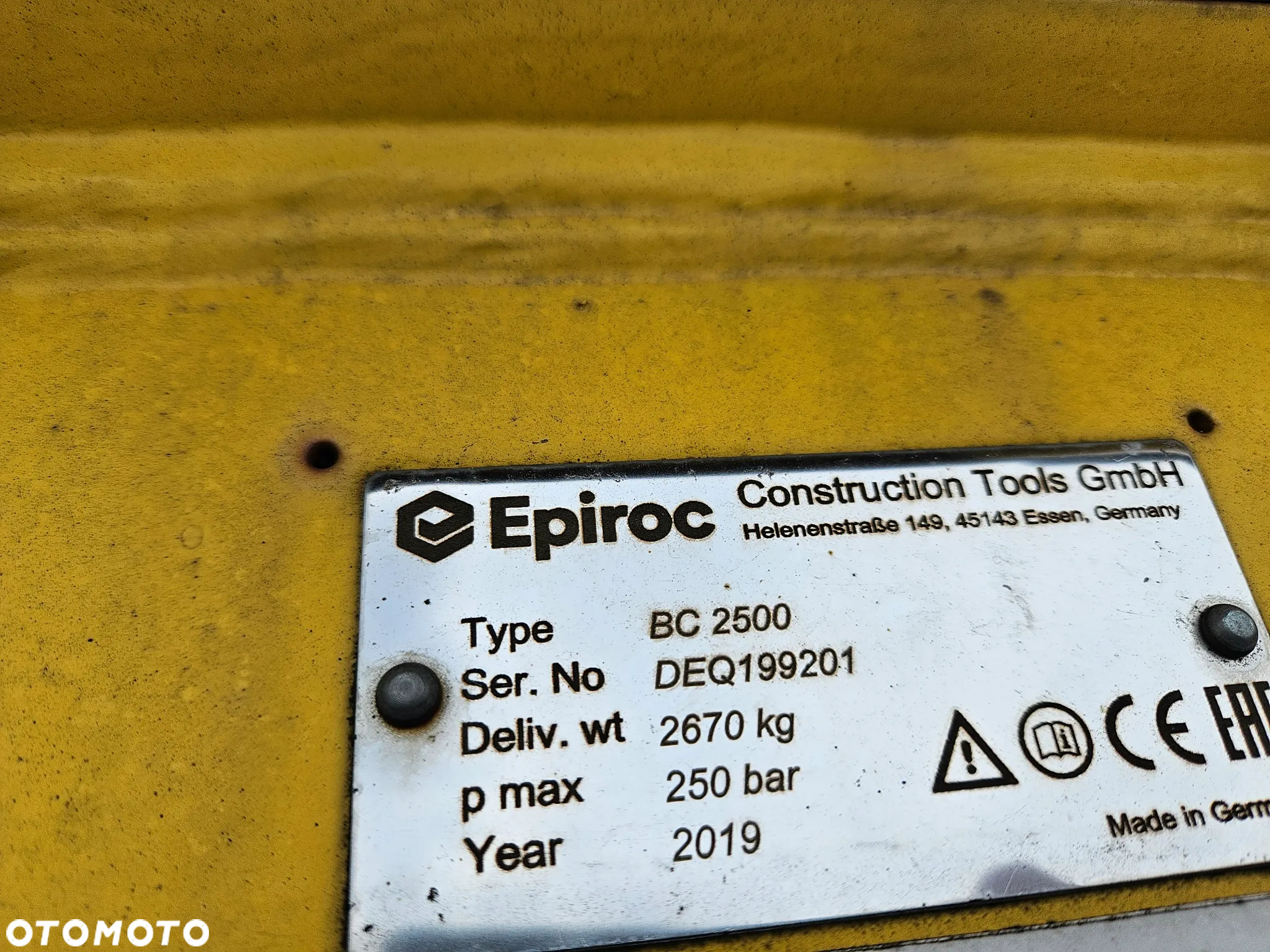 Inny Epiroc BC 2500 - 3