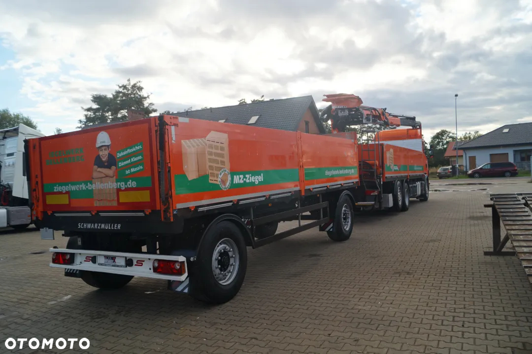 Scania G440 Euro 5 6x2 HDS Atlas 145.2 Przyczepa Schwarzmueller - 10