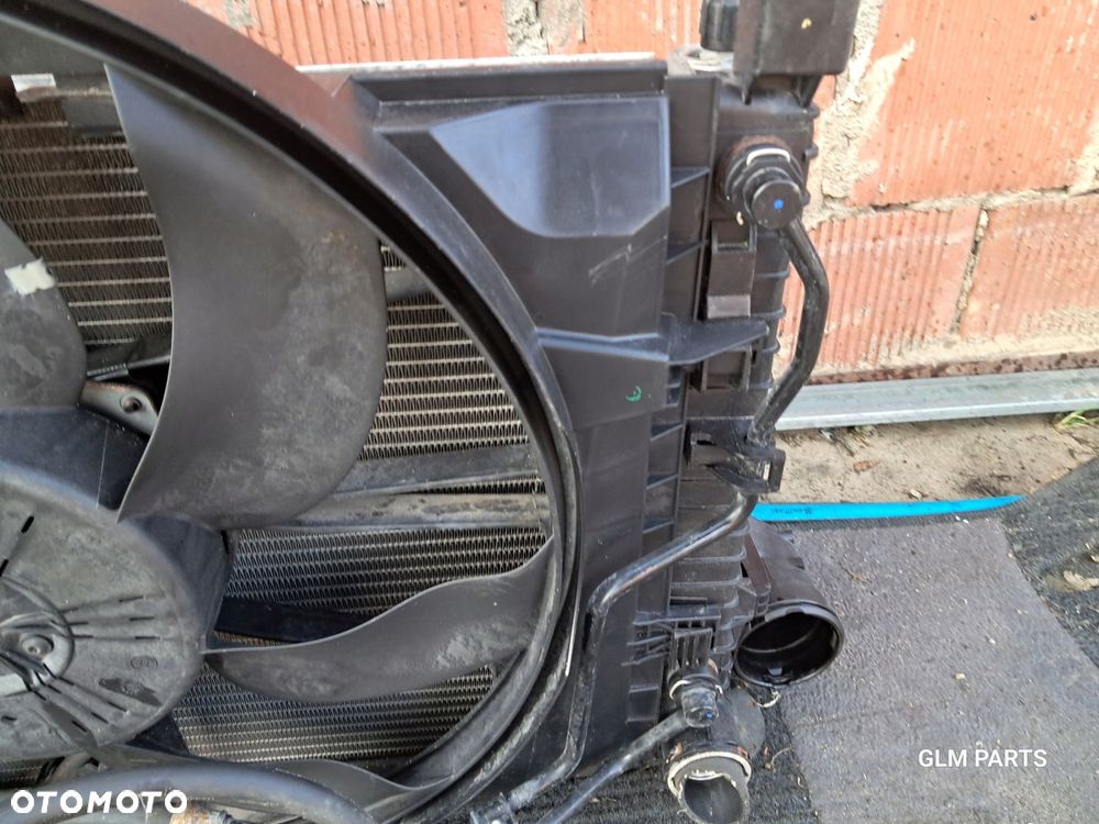 mercedes-benz slk r171 1.8 pas przedni chłodnica wentylator komplet - 13