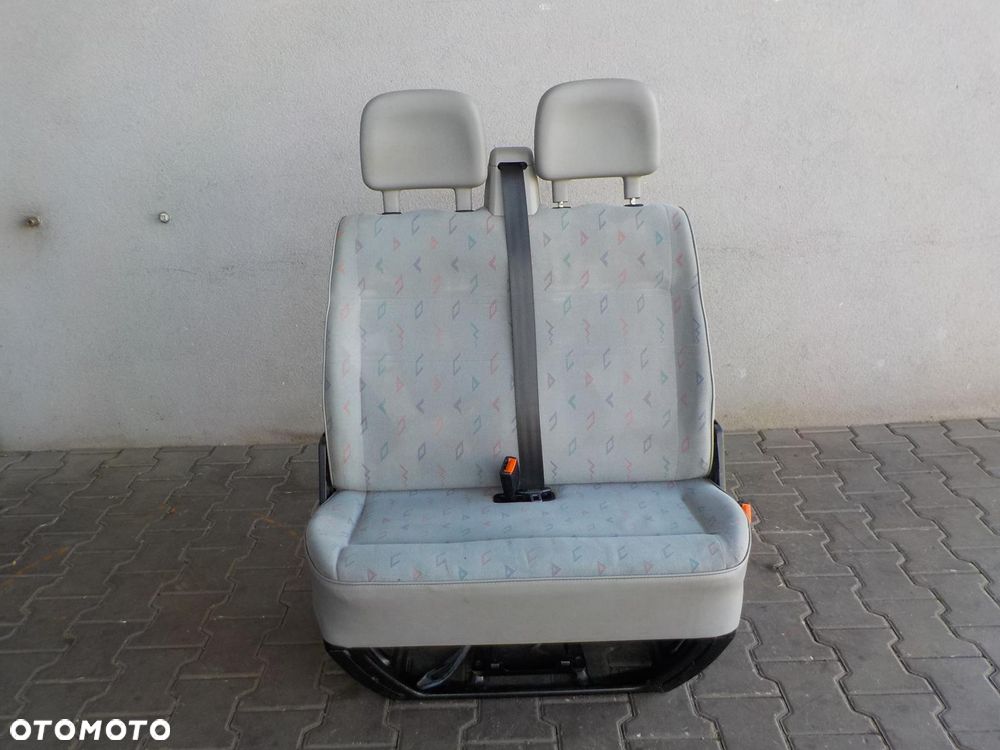 VW T4 SIEDZENIE FOTEL DWÓJKA PODWÓJNY PRZÓD INKA - 2