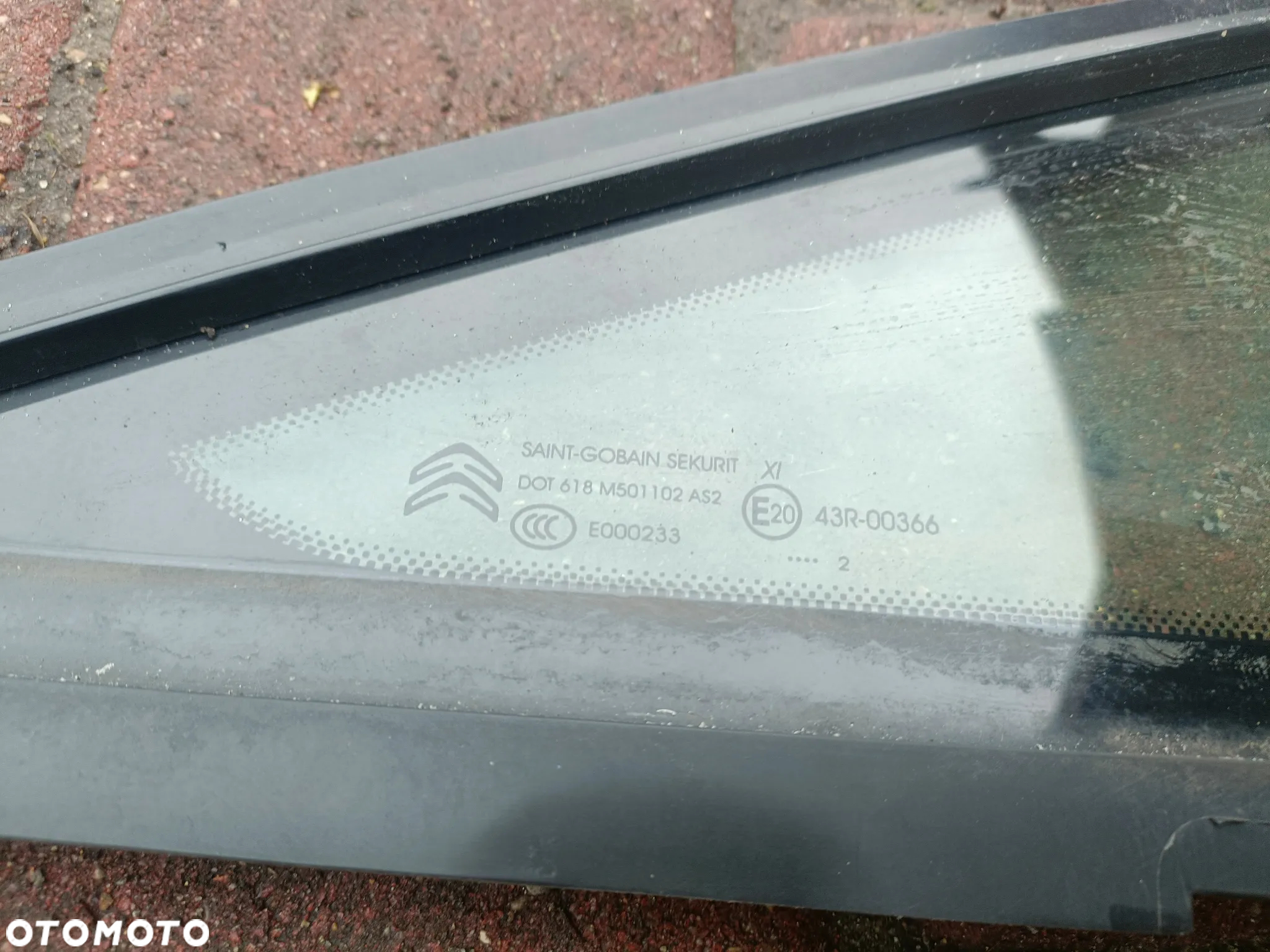 Citroen DS5 szyba karoseryjna przód LEWA!!! - 5
