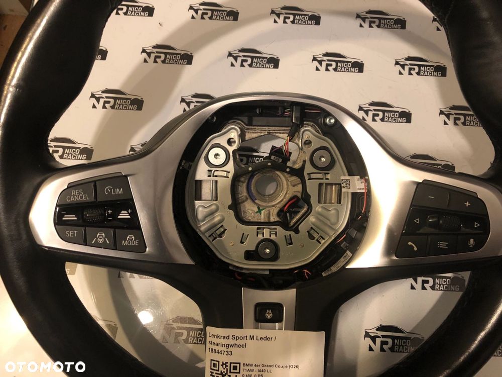 KIEROWNICA M-PAKIET GRZANA ASYSTENT BMW G20 G21 G22 G23 F40 F44 G42 G26 G29 - 4