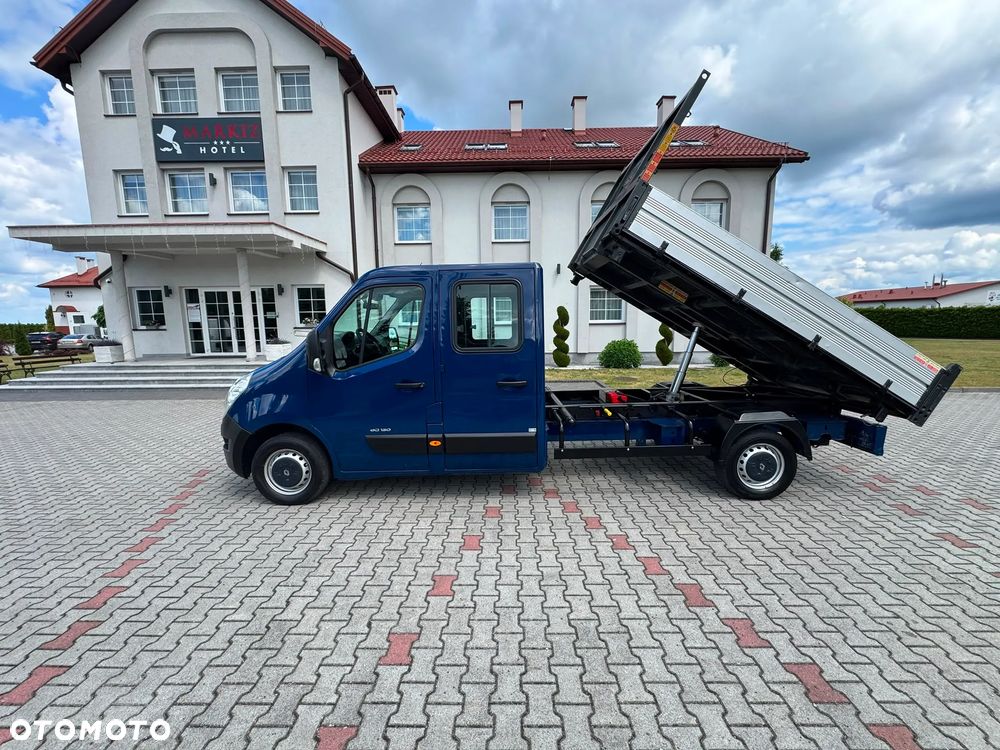 Renault MASTER L3 Klima Elektryka Wywrotka Kiper 3 stronny Doka Hak Brygadówka Serwis - 18