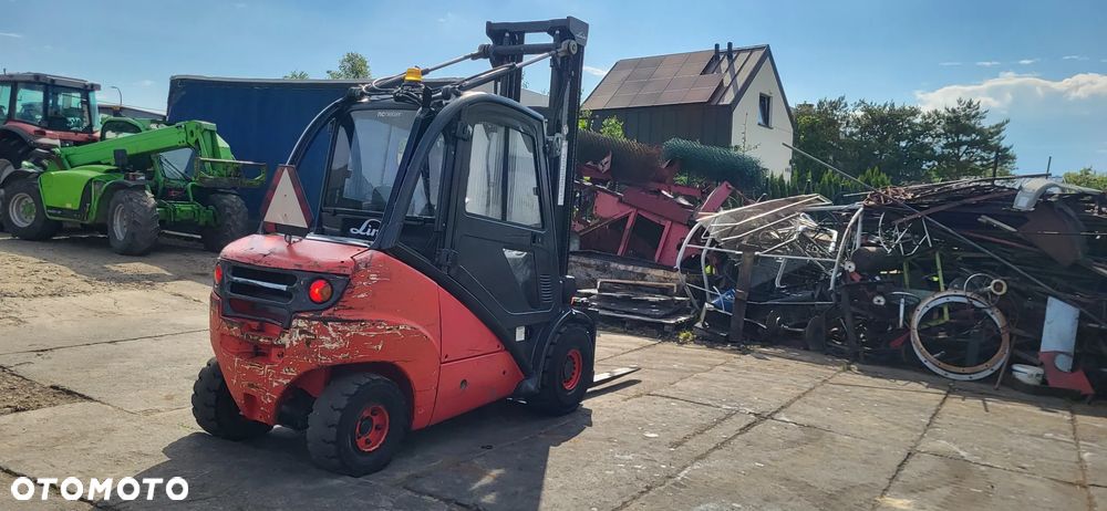 Linde H 35 Pełna kabina przesuw Diesel - 8