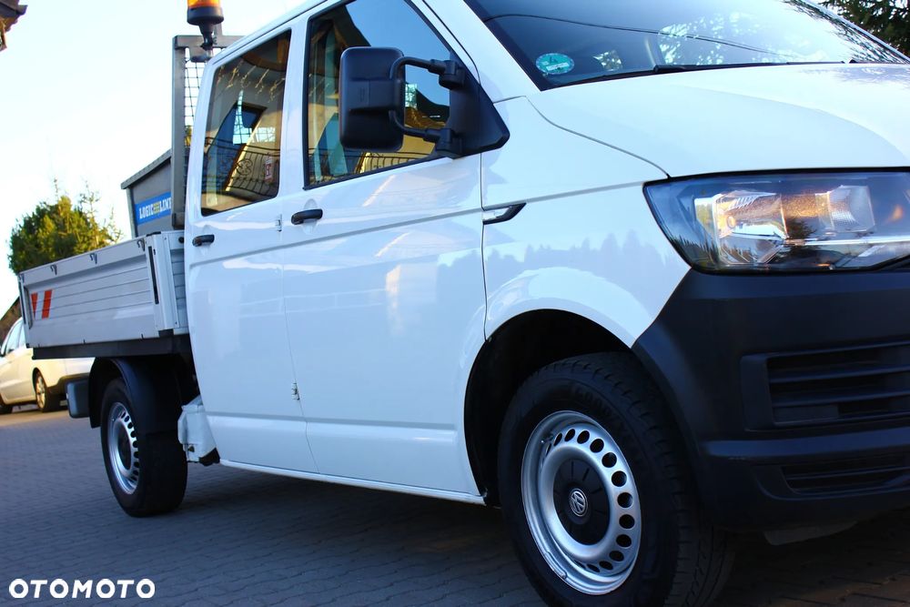 Volkswagen Transporter T6 2.0 TDI 102KM DOKA BRYGADÓWKA 6 OSÓB FV23% - 18