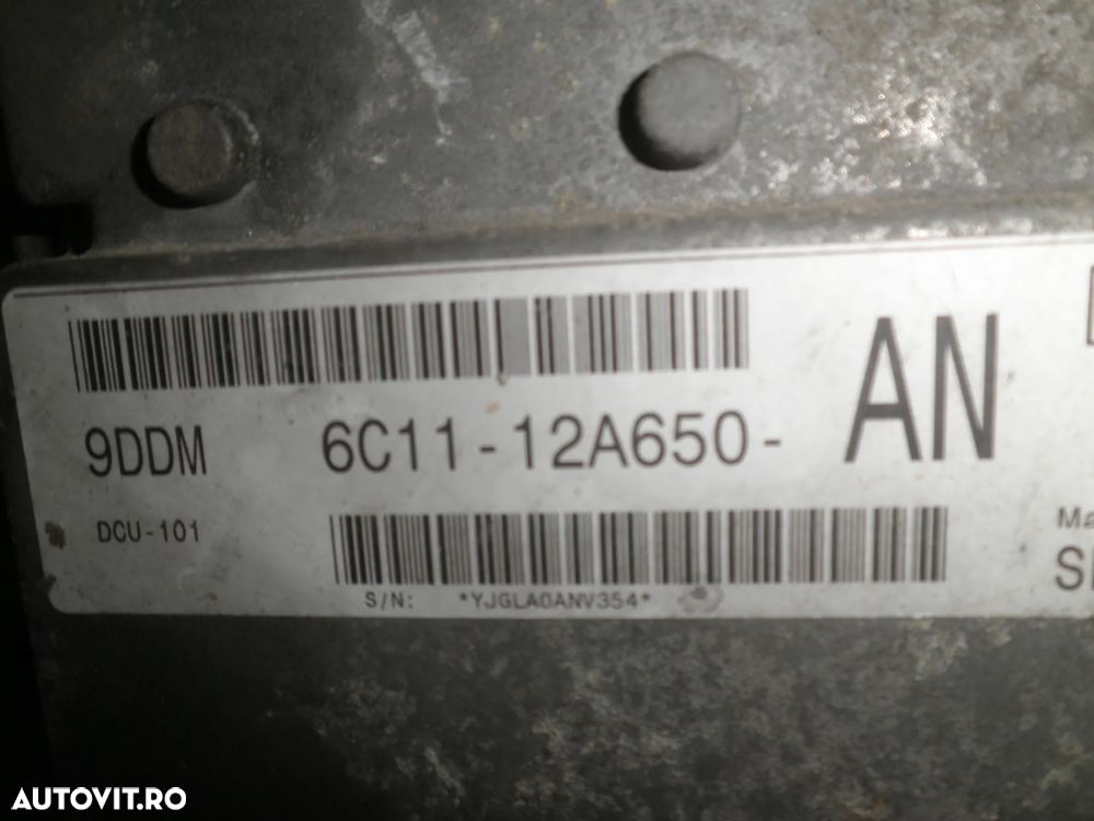 ECU / calculator motor Ford Transit 2.4 TDCI 2008 6C11-12A650-AN - 3