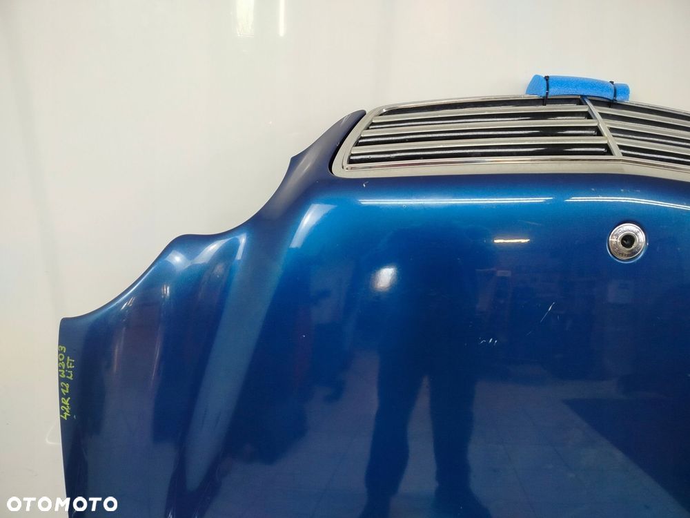 mercedes w203 lift 04r- maska pokrywa silnika 345 - 2