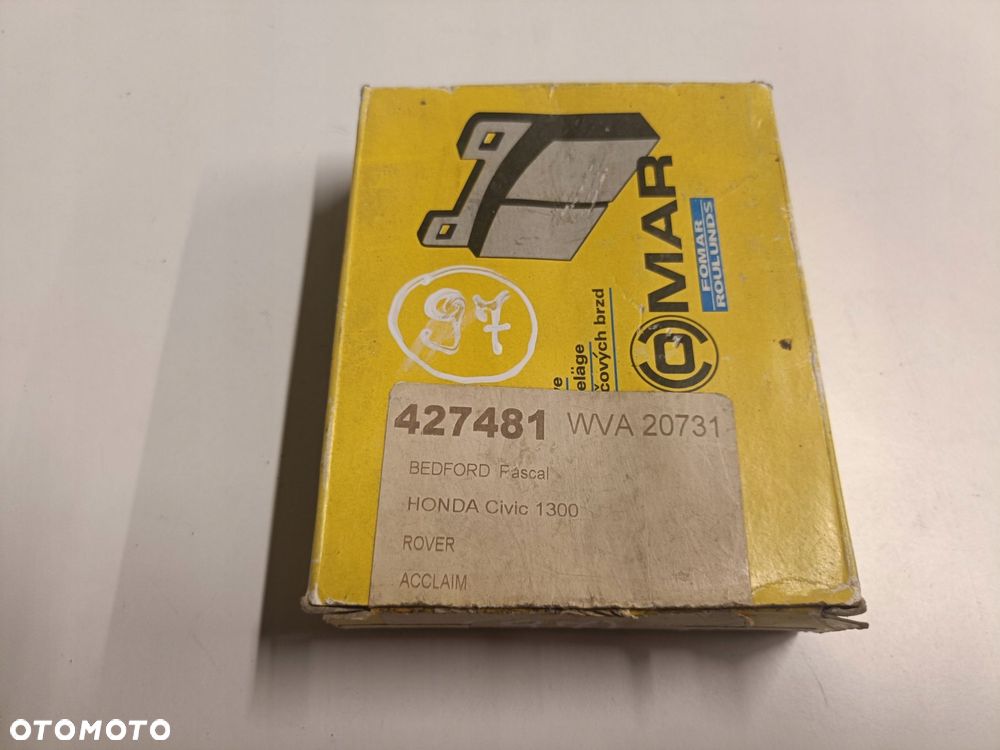 KLOCKI HAMULCOWE Mitsubishi Colt III Galant TYLNE _ tył 440181 - 1