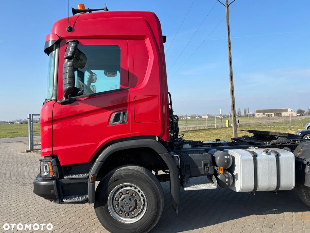Scania G450 XT 4x4 stały napęd , skrzynia redukcyjna , biegi terenowe , hydraulika do wywrotu, z Niemiec ,opticrusie ze sprzęgłem - 4