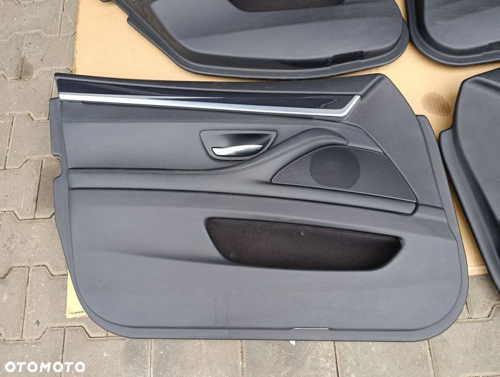 BMW 5 F11 KOMBI FOTELE SIEDZENIA BOCZKI KOMPLET GRZANE SKÓRA EUROPA - 12