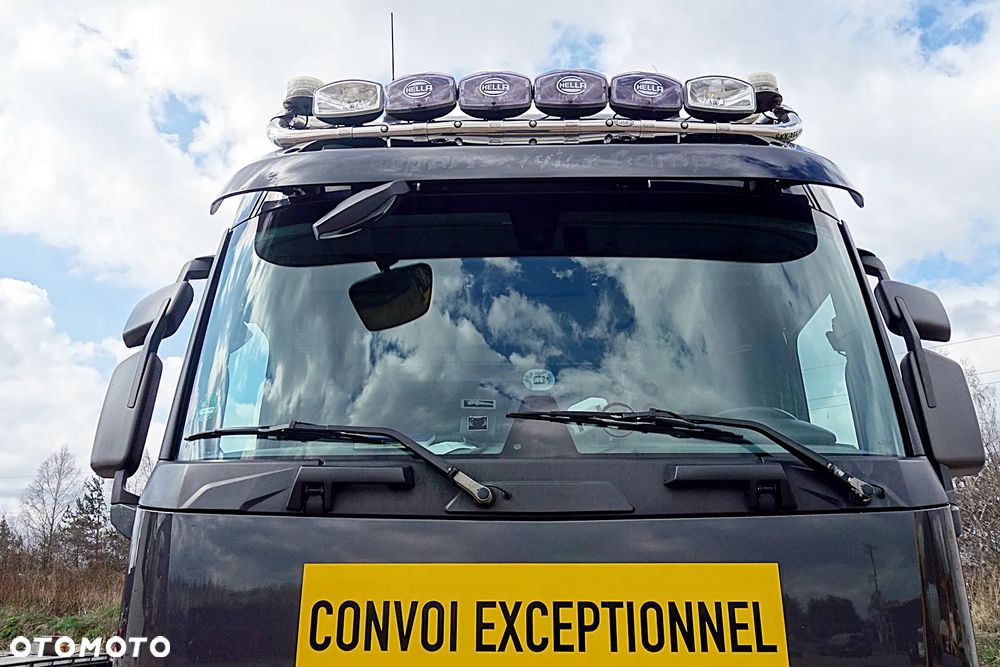 Renault GAMA T520 PUSCHER DMC 70T OŚ SKRĘTNA PODNOSZONA WYSOKA KABINA ALUFELGI KLIMA POSTOJOWA - 11