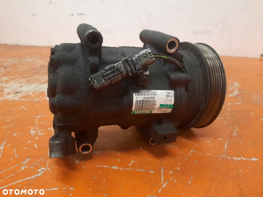 RENAULT CLIO III 1.5DCI 86KW 05-09 SPRĘŻARKA KLIMATYZACJI 8200365787 K9K - 4