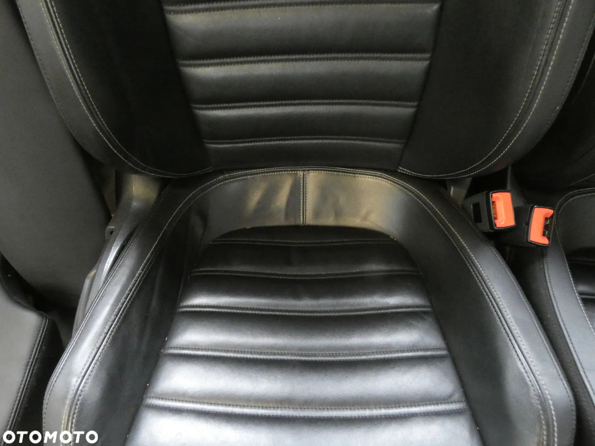 VW PASSAT CC LIFT GRZANE FOTELE PRZÓD TYŁ KANAPA KOMPLET CZARNA SKÓRA GORLICE - 7
