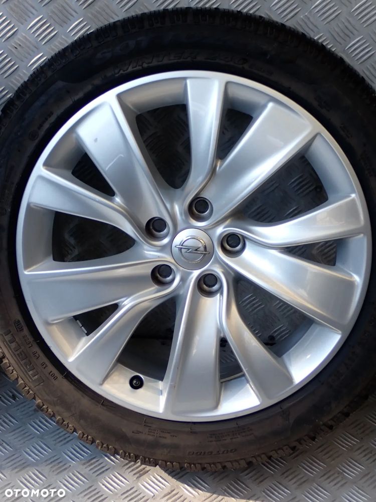 KOŁA FELGI ALUMINIOWE OPEL INSIGNIA B 7,5JX17  ET 41  5X115  OP080 K1 Z OPONAMI ZIMA PIRELLI 235/45/18 - 8