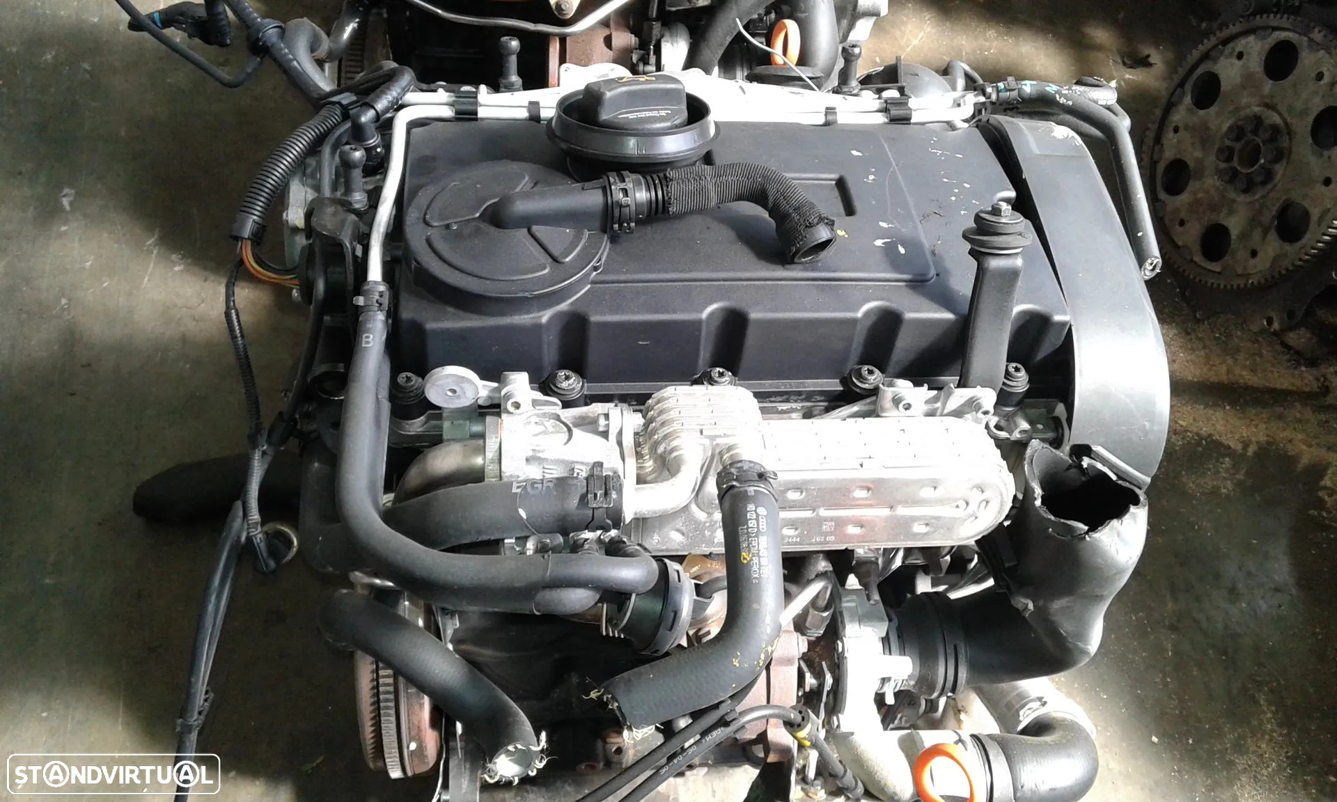 .Motor Completo VW Volkswagen Audi Skoda BKD 2.0 TDi 140cv 16v Bosch - 3