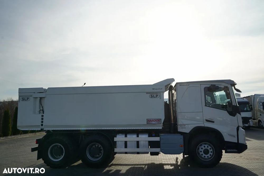 Volvo FMX 550 / 6x4 / BASCULATOR / BASCULANTĂ / HARDOX / HAYON HIDRAULIC / EURO 6 / - 12