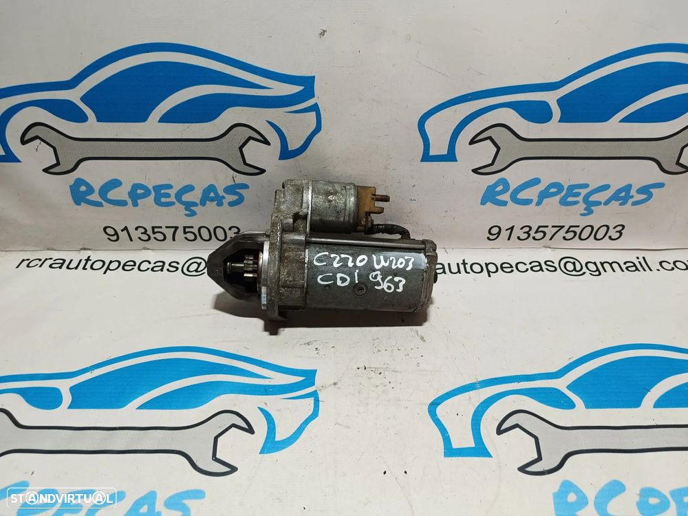 MOTOR DE ARRANQUE VALEO D7R46 626963 0061511301 MERCEDES CLASSE C W203 270 CDI 170CV OM 612.962 - 3
