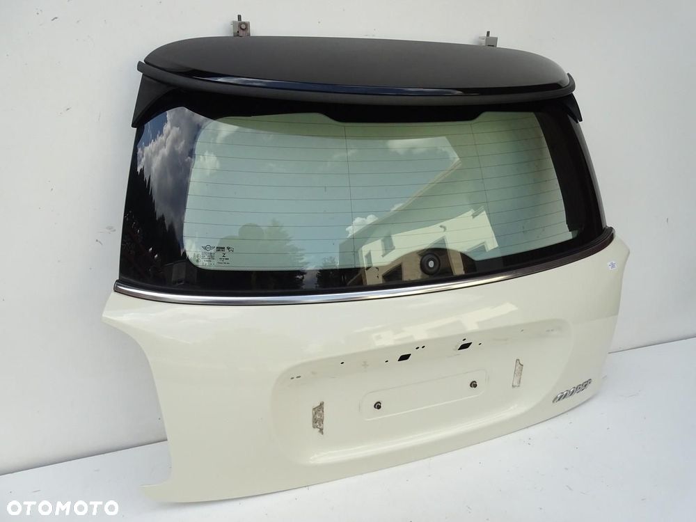 KLAPA TYŁ TYLNA BAGAŻNIKA + SZYBA PEPPER WHITE 850 MINI COOPER ONE F56 - 3