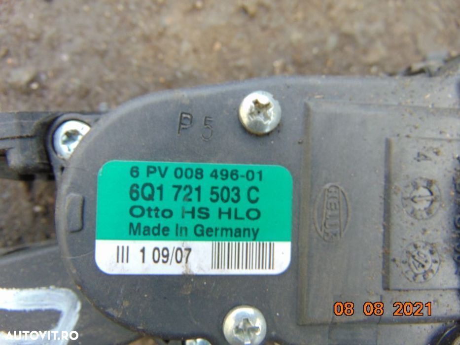 Pedala acceleratie VW Golf 4 Polo 9N Bora Ibiza Leon Octavia fabia 1 f - 2