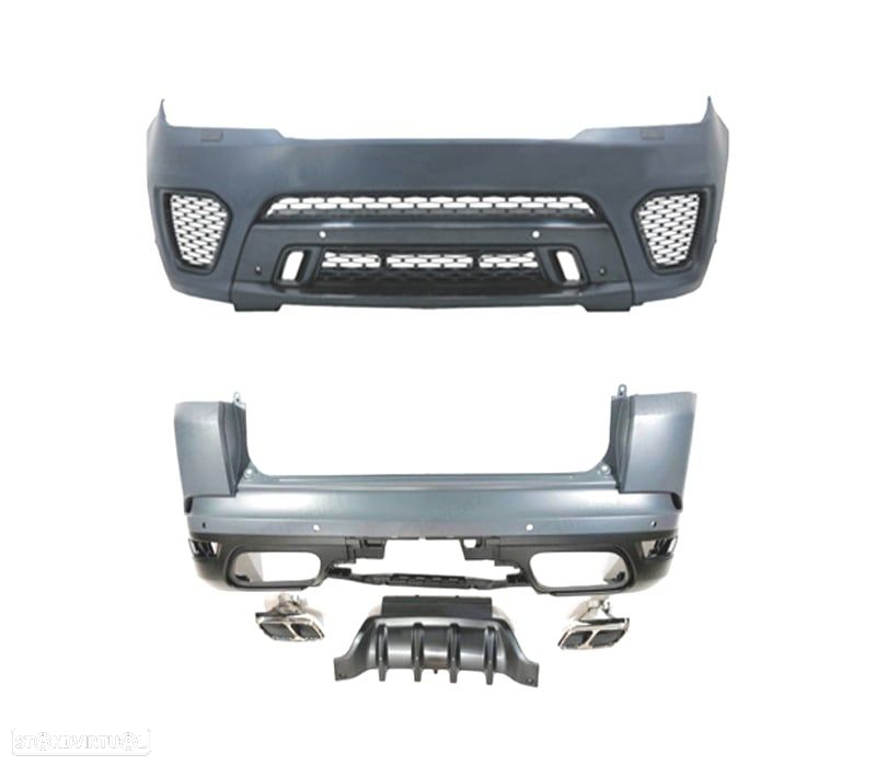 KIT CARROÇARIA RANGE ROVER SPORT L494 13-17 LOOK SVR - 2