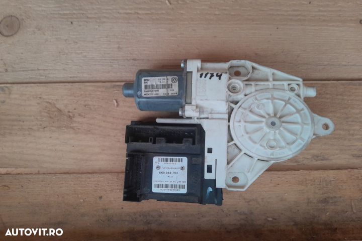 Motoras macara geam fata dreapta 5N0959701D / 5K0959793 5N0959701D / - 1