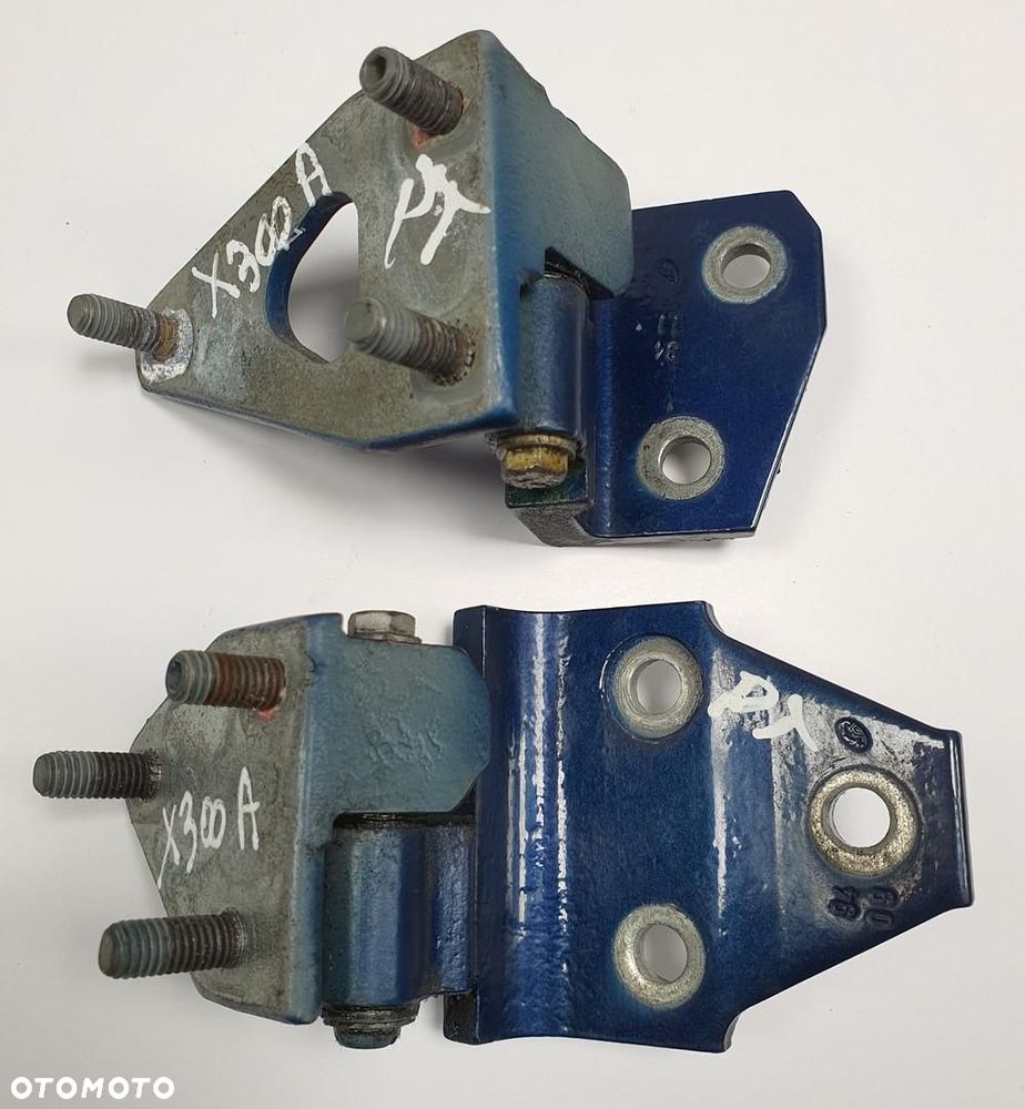 ZAWIASY DRZWI PRAWY TYŁ JGE JAGUAR XJR X300 PARA - 1