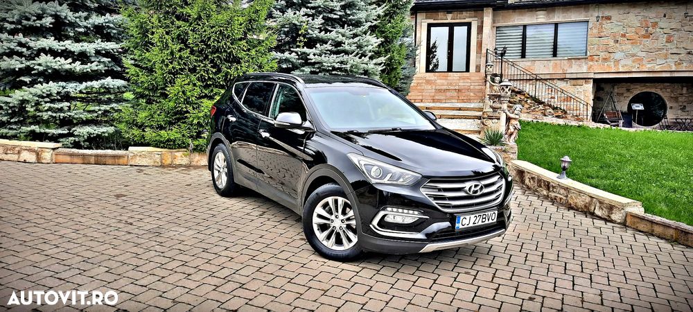 Hyundai Santa Fe blue 2.0 CRDI 4WD Style - 5