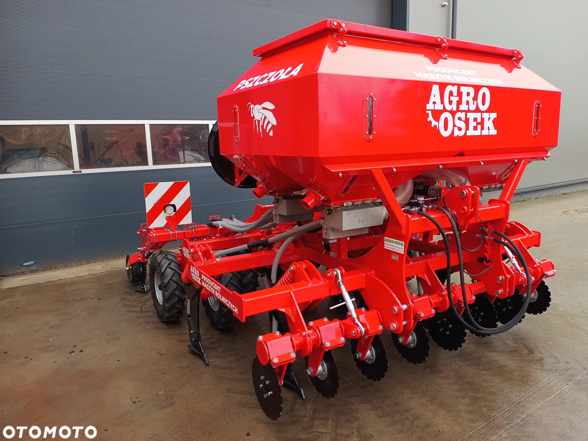 AGRO-OSEK Agregat do uprawy pasowej Strip Till PSZCZOŁA - 6
