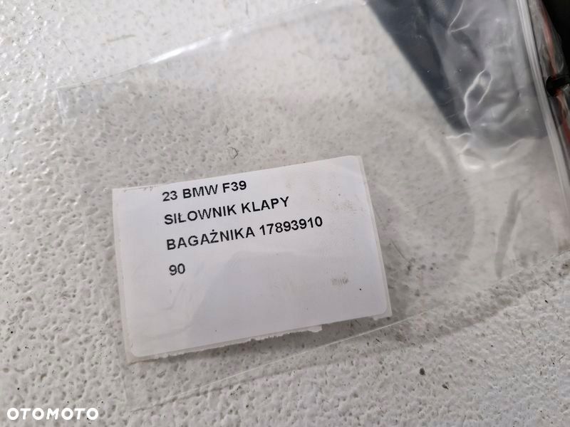 BMW X2 F39 SIŁOWNIK KLAPY BAGAŻNIKA ELEKTRYCZNY LEWY 17893910 - 3
