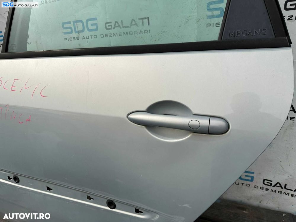 Usa Usi Portiera Portiere Stanga Spate cu Imperfectiuni Renault Scenic 2 2003 - 2009 Culoare MV632 [X3367] - 3