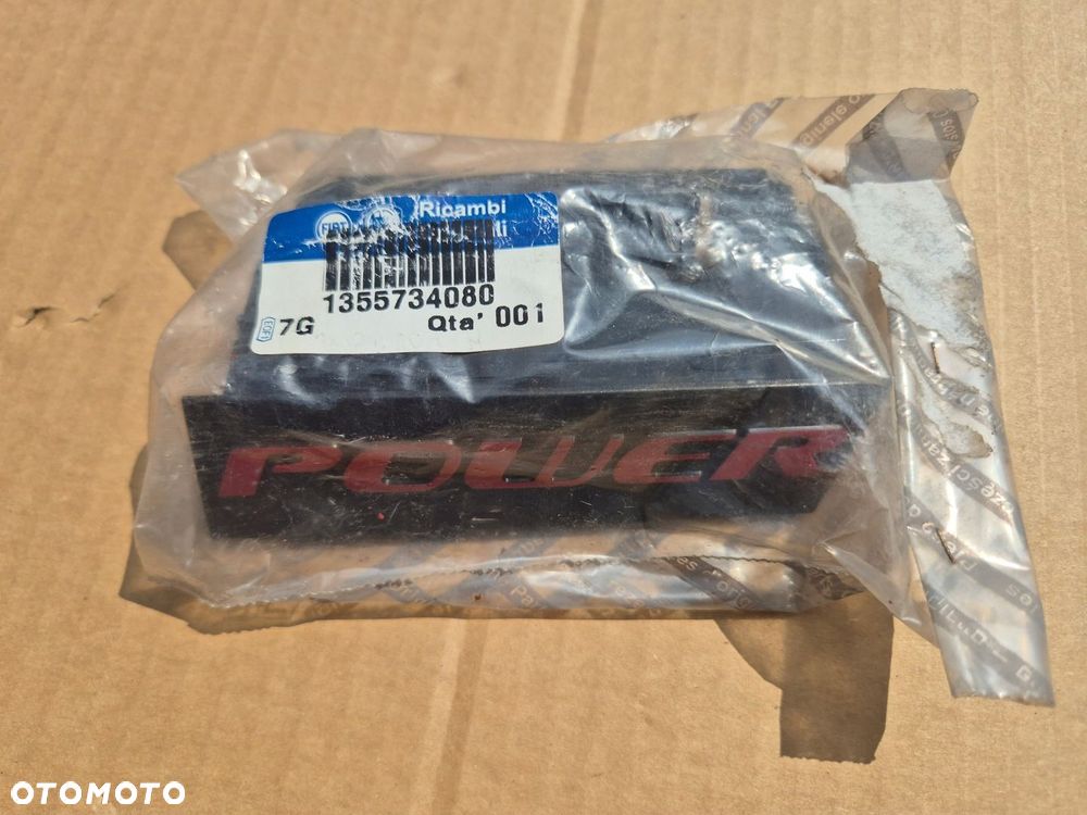 Fiat Ducato nowy emblemat.Znaczek.POWER. 2006-2014 - 2