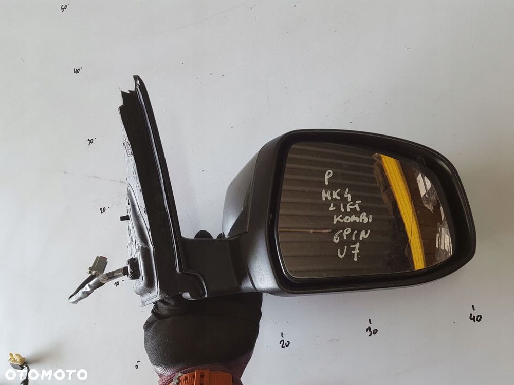 FORD MONDEO MK4 LIFT 10-14r LUSTERKO PRAWE 6 KABLI U7 - 3