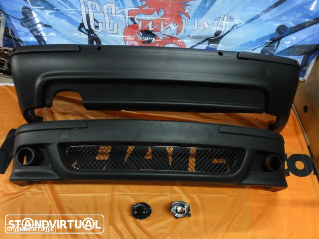 Para-choques frontal bmw e39 m5 / pack m look em plástico - 22