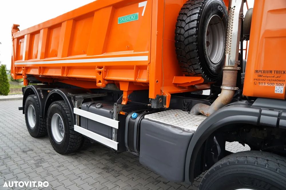 Scania G 440 / 6x6 / BASCULĂ TRIPLU / 2X HIDRODROBOOTS / BOARDMATIC / 100% ANVELOPE / MANUALĂ - 22