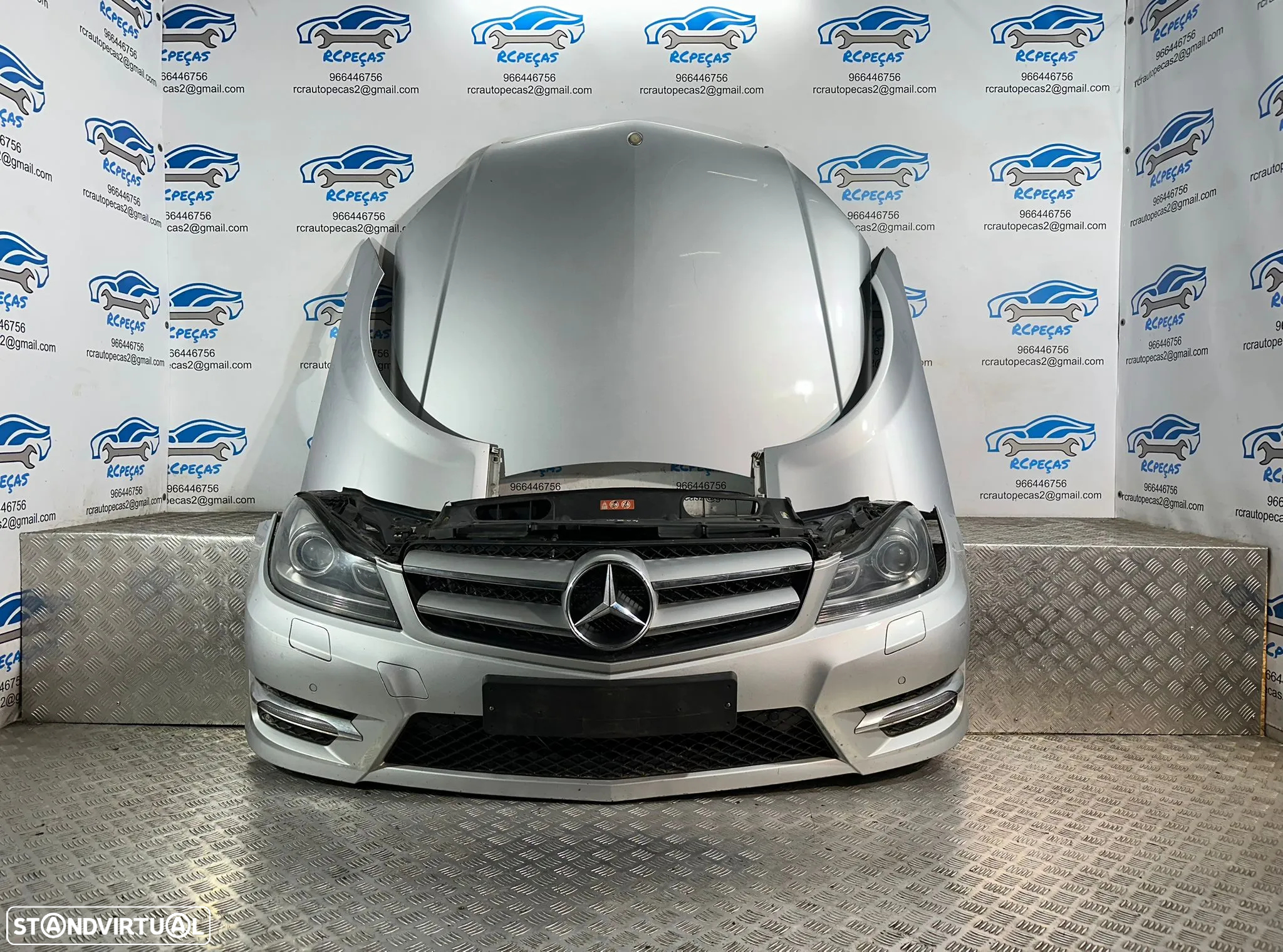.Frente Completa Xenon AMG Mercedes Benz W204 C220 Facelift Diesel 651.911 2006 - 2014 - 2