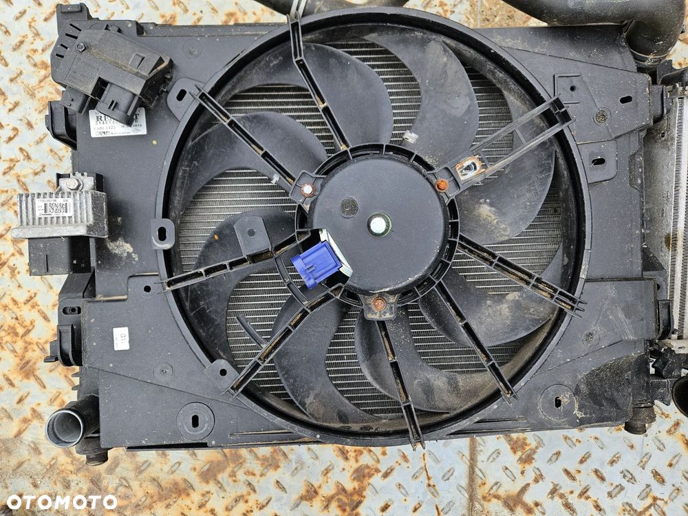 Komplet chłodnic wentylator Renault Clio IV Lift 2019r 214818009R - 5