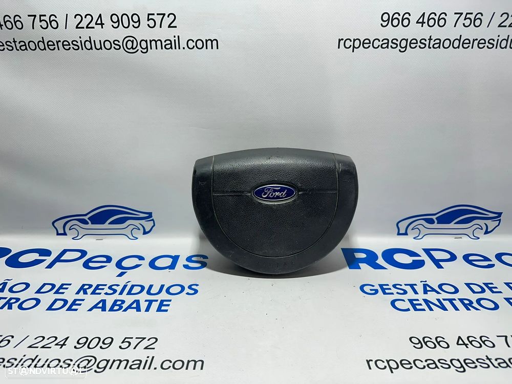.Airbag Volante Guiador Original Ford Fiesta 5 Fusion 2S6AA042B85ALZHHA 2001 - 2012
