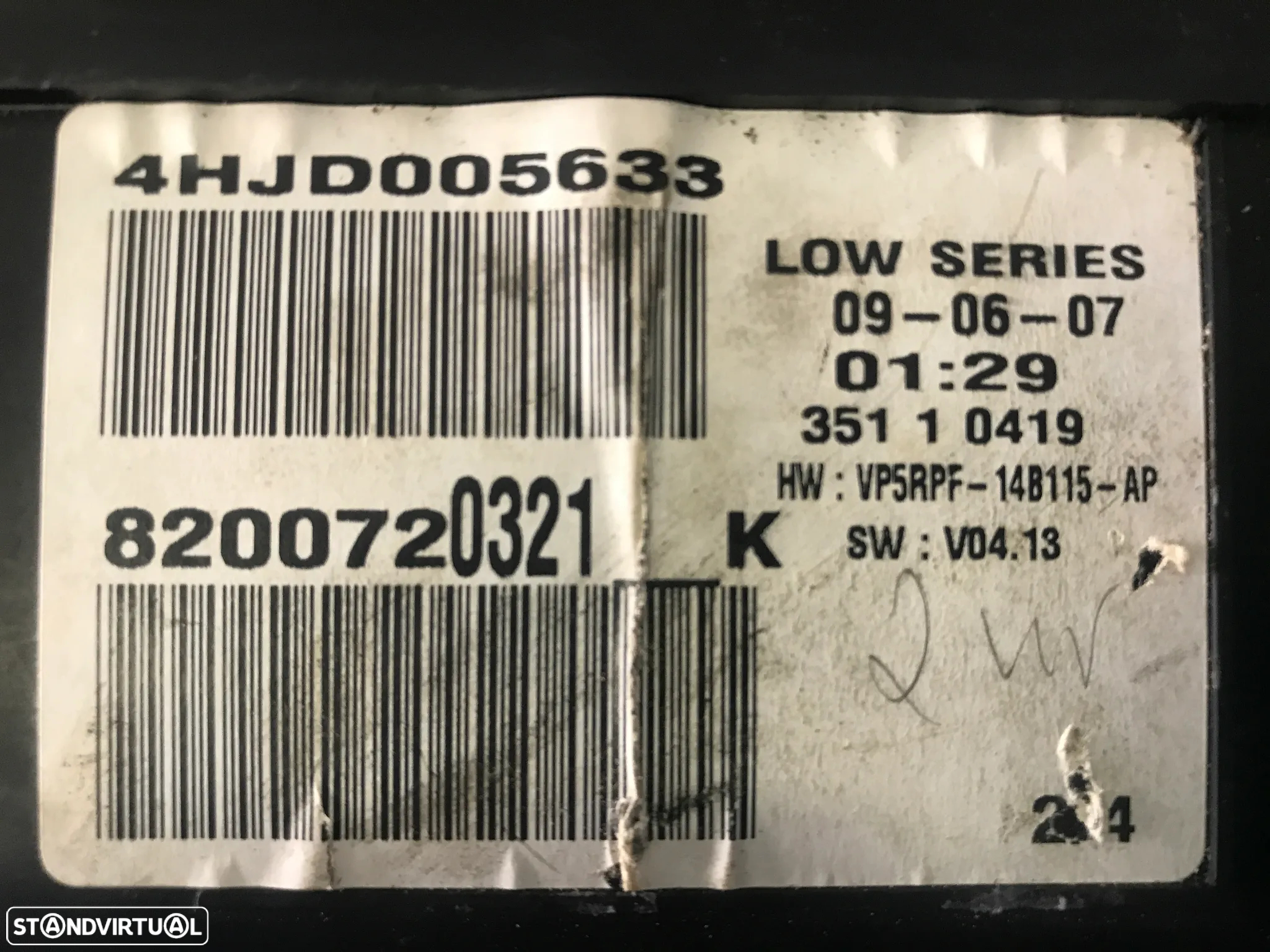 QUADRANTE RENAULT MEGANE II 1.5DCI 1.9DCI 8200720321 - 3