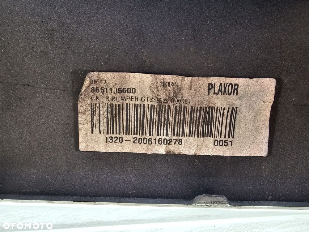 Zderzak przód przedni Kia Stinger 86511j5600 - uszkodzony - 15
