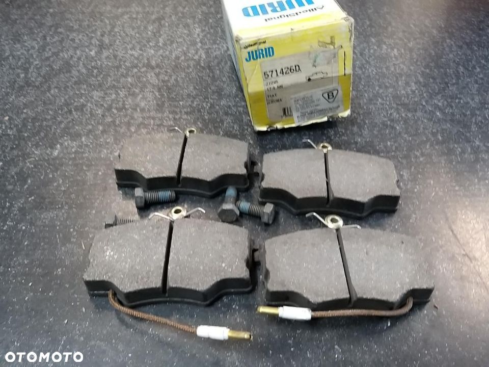 21095 KLOCKI HAM.przód FIAT CROMA; LANCIA DELTA I, PRISMA, THEMA 1.6-2.8 11.84-08.96 GR17.4 Z CZUJ - 1