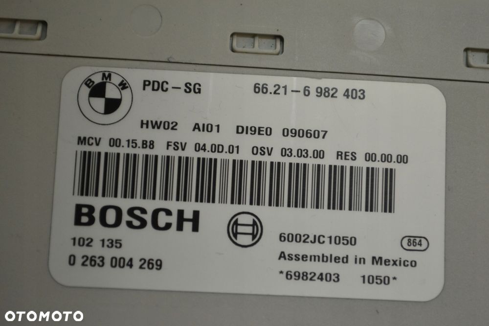 BMW E87 E90 E91 MODUŁ STEROWNIK PDC PARKOWANIA 6982403 - 4
