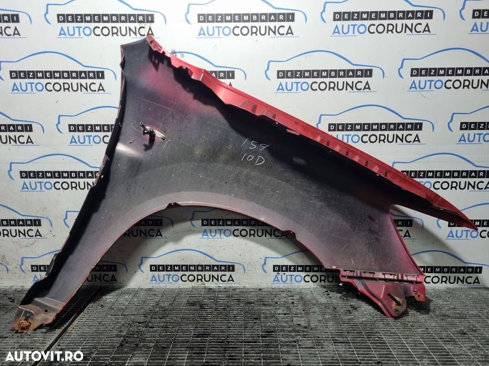 Aripa Stanga Fata Mitsubishi ASX Facelift 2012 2012 - 2015 4 Usi rosu (1150) ZGARIAT - 2