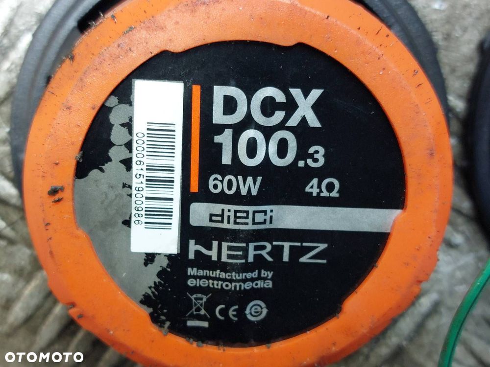 GŁOŚNIK GŁOŚNIKI KOMPLET 2 SZTUKI HERTZ DCX 100.3 10CM 100MM - 4