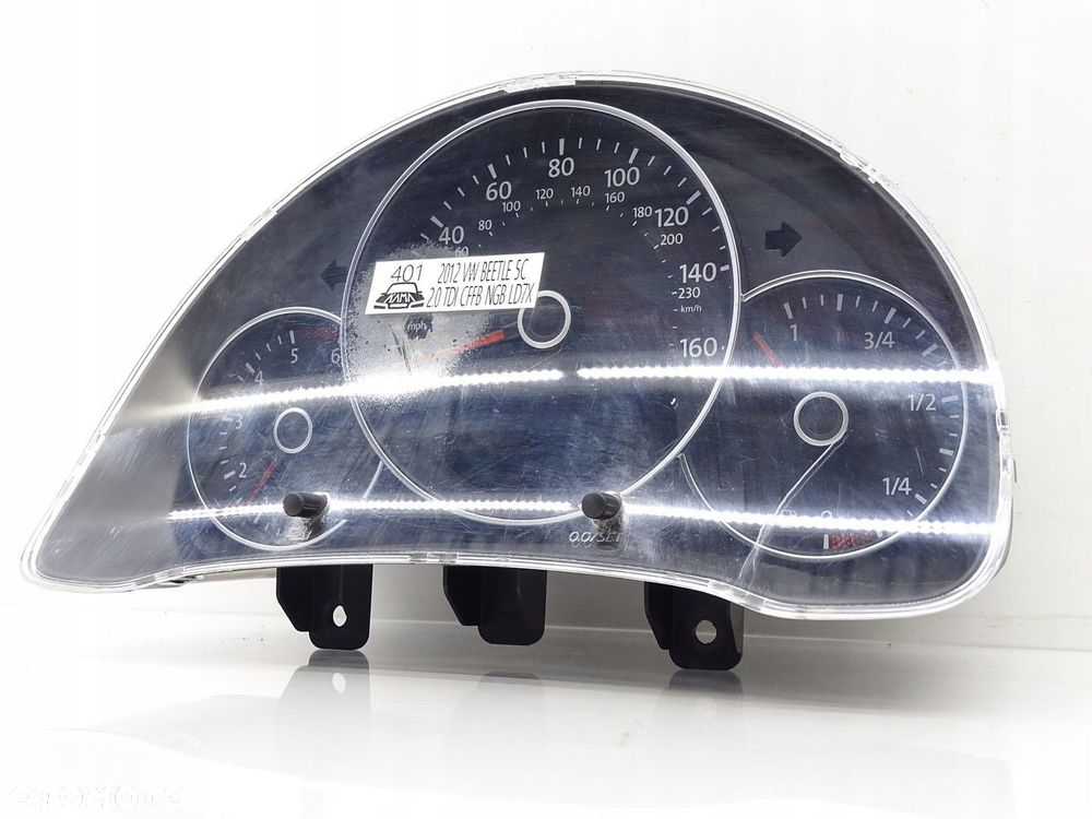LICZNIK ZEGAR VW BEETLE II 5C 2.0 TDI CFF CFFB 12R 5C5920970A - 1